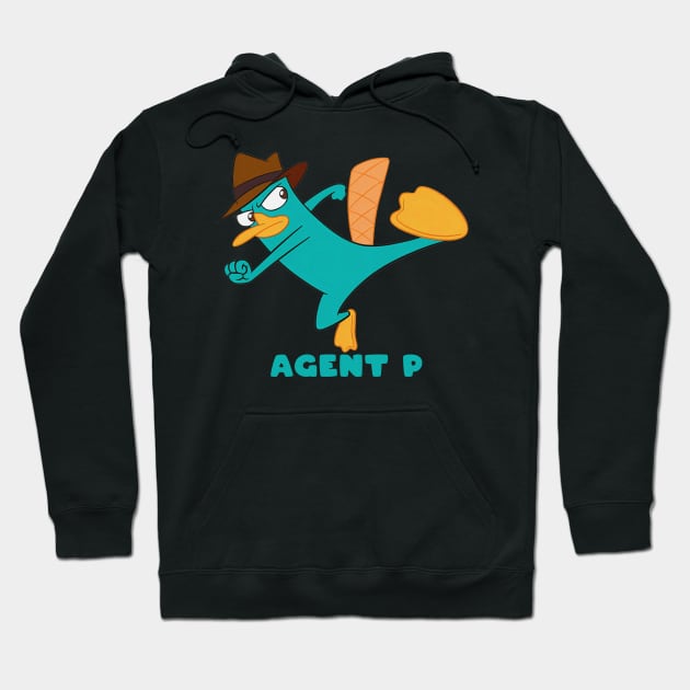 Agent P Hoodie by lazymost